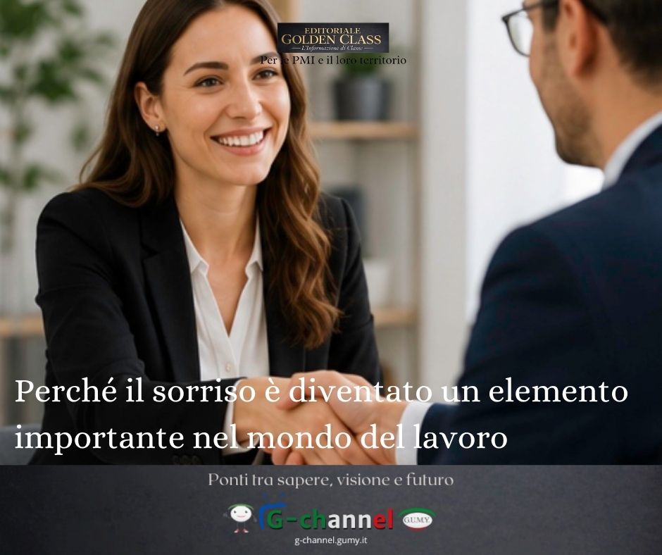 Perché il sorriso è diventato un elemento importante nel mondo del lavoro